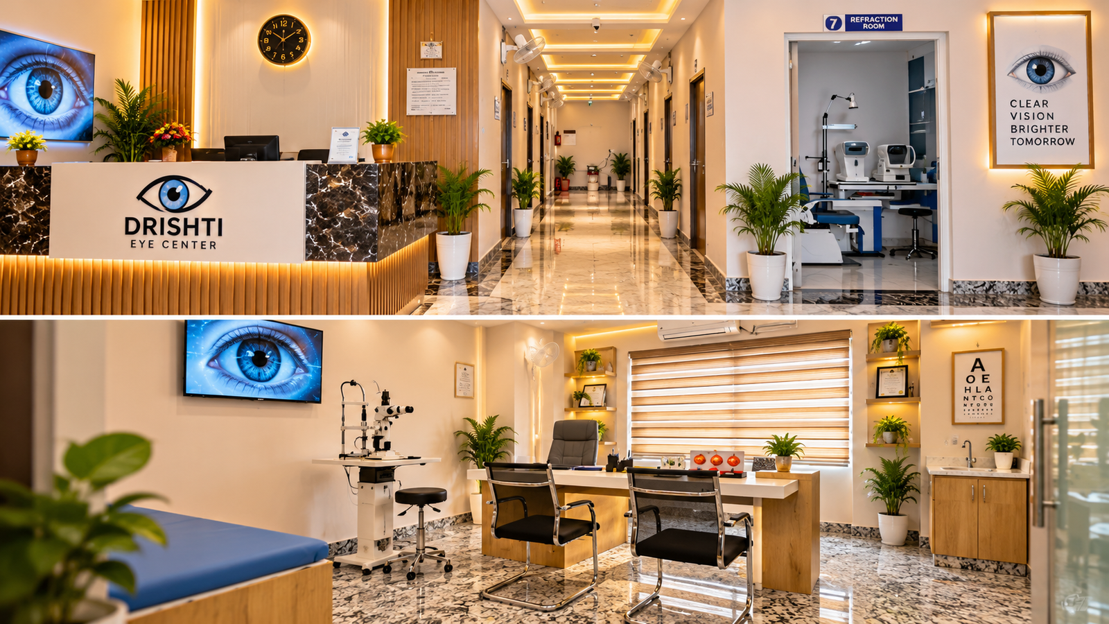 Reception & consultation spaces